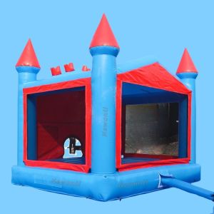 2024 Fashion Unisex Castle Bounce House with Inflatable Cinderella Design and