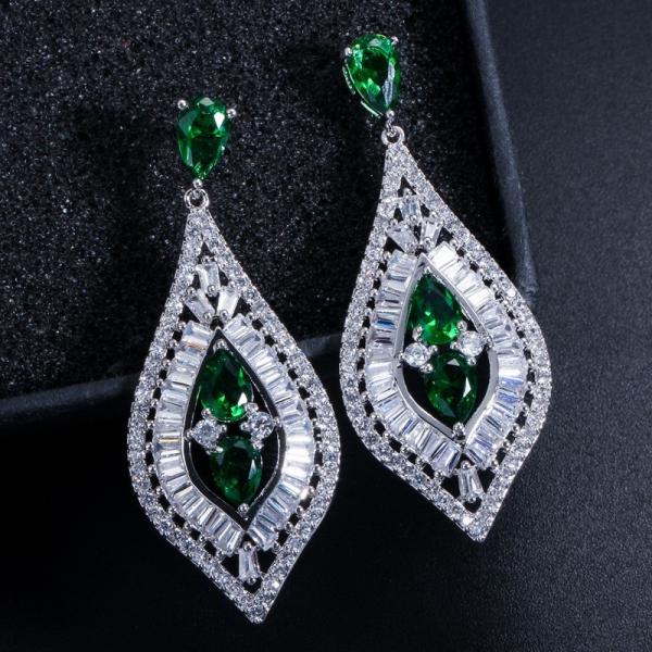 New Designer Stunning Cubic Zirconia Earring Crystal Earring Women Earrings Jewelry Set