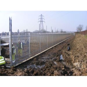 China Angle Iron 4ft Height Tower Fencing  With Hot Dip Galvanized on sale