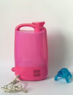 Pink Household Moist Air Humidifier , Fog Nozzle Design Air Mist Humidifier