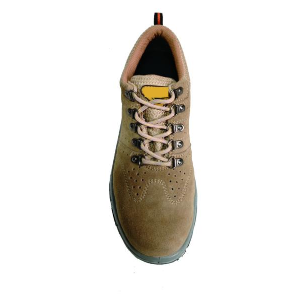 Shengjie Man'S Leather Steel Toe Cap Anti-Smashing Anti-Piercing Wear-Resistant Safety Shoes Breathable Work Shoes
