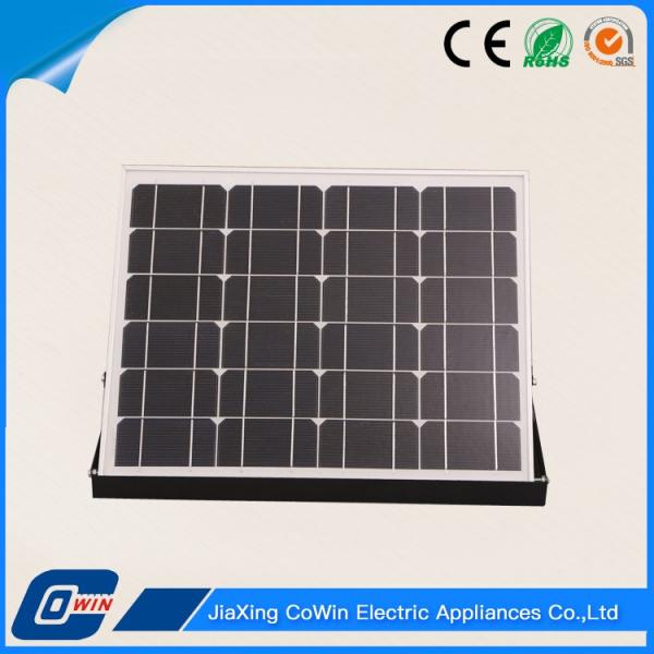 Commercial Solar Powered Gable Vent Fan , Solar Gable Attic Vent Light Weight