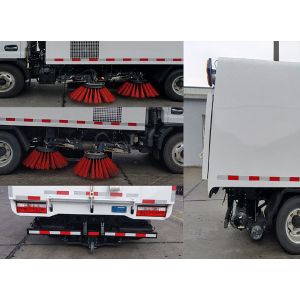 Easy Operation Road Cleaning Vehicle Automatic Replenishment For Municipal