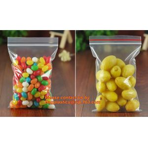 100% virgin LDPE plastic slider zip lock bag with customer printing, zipper bags