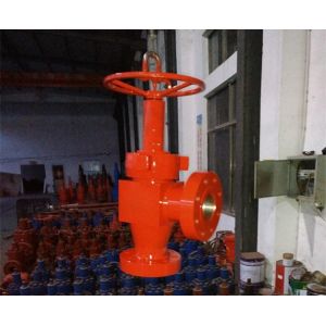 4 1/16" Positive Choke Valve , Oil Well Flow Control Valve For Christmas Tree