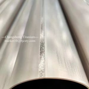 Heavy Wall Titanium Welded Pipes Gr.2 Titanium Pipe Spools
