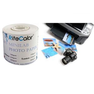 Inkjet RC Glossy Dry Minilab Photo Paper for Fuji Frontier Epson Surelab Noritsu