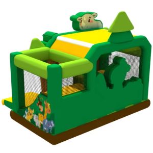 Huge Inflatable Theme Park Combo Playground Bounce House Inflatable Slide