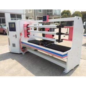 Textured Paper Foam Tape Cutting Machine Three Shaft Three Blade