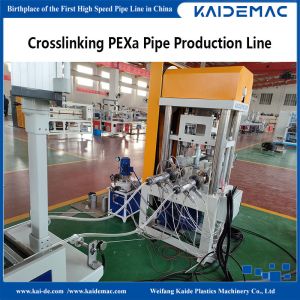 PE-Xa Paroxide Crosslinking Pipe Making Machine / Exuder Machine for PEXa Pipe