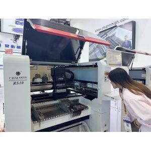 Dual Linear Motor Drive Charmhigh RS10 Magnetic Suspension SMT Pick and Place