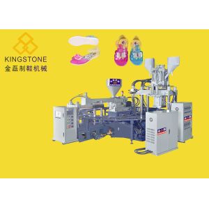 20 Stations Rotary 3 Color Automatic Plastic Sandals Shoes Making Machine