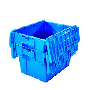 External Size 400*300*260mm Plastic Nestable Moving Boxes for Heavy Duty Needs