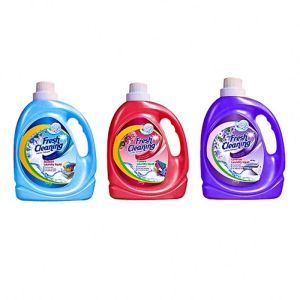 5 in 1 Liquid Laundry Detergent Stain Odor Remover Fabric Softener Color
