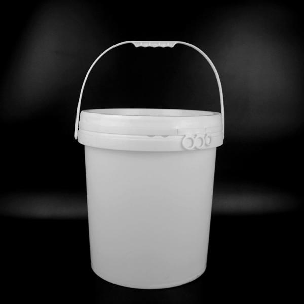 Quality Round 11.5 Inch Diameter Five Gallon Plastic Pails 15.5 Inch Height wholesale