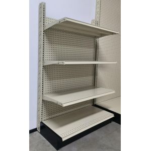 36'' X 16'' X 60'' Gondola Metal Store Shelving With Single Side Sections