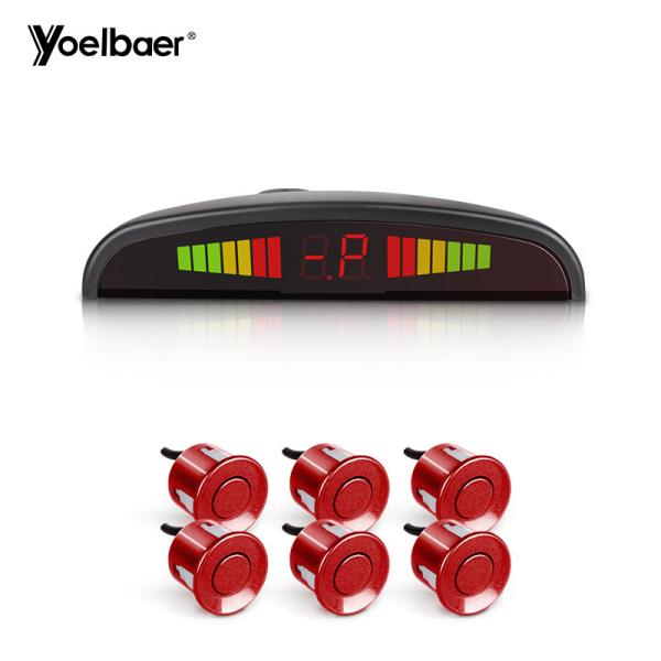 Quality Rear Front Reverse Parking Sensor Plastic With Digital LED Color Display wholesale