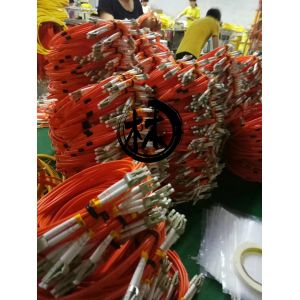 LC-LC UPC DX Fiber Optic Patch Cord High Tensile Strength For Telecommunication