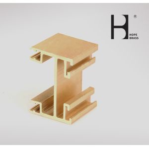 C3850 8ft Copper T Y U Shapes Sections Customised Brass Profiles Brass Extruding