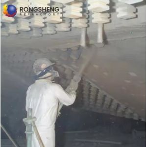 1800C Strength Alumina Gunning Mix Refractory Material For EAF Lining With