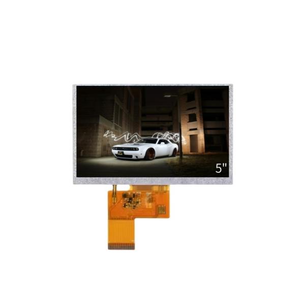 Quality 5 Inch TFT LCD Display 500 Nits TTL Display 40 PIN With TTL Interface wholesale