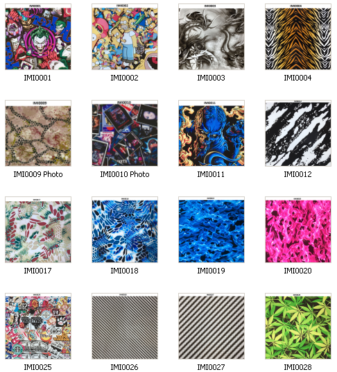 CE IMI 1 Pattern Water Transfer Graphic Film For Wood