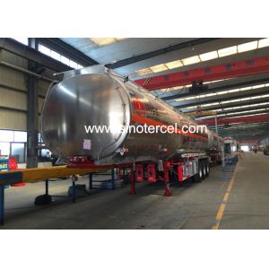25 Cubic Meters Tanker Trailer 3.5inch Kingpin Oil Tanker Semi Trailer