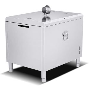 Open Design Mobile Gas Pizza Grill With Folding Tripod Leg Gas Pizza Oven