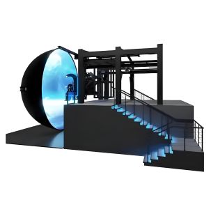 VR 3D Track Cinema with 4D 9D Flying Technology for Theme Parks