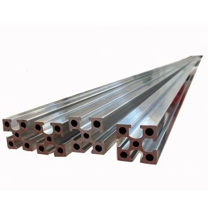 Aluminum U Channel Extrusion with Flange Railing Hardware