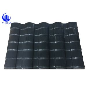 China Fireproof Little Blue Corrugated Roofing Sheet For Park Outdoor Gazebo on sale