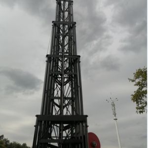 30M Alu Low Maintenance Ground Support Lattice Tower