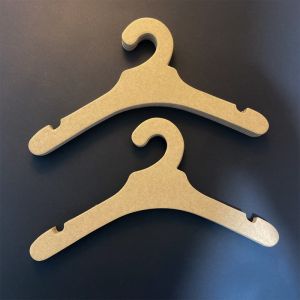 Biodegradable Clothing Hangers for Delicate Fabrics | Non-Slip Surface