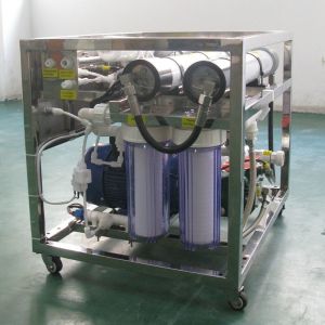 Solar Powered Seawater RO Plant 1000LPD Desalination Machine 8% Recovery Rate