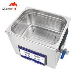 Large 10L Ultrasonic Cleaner 240W 40kHz with Degas Function Heating function for