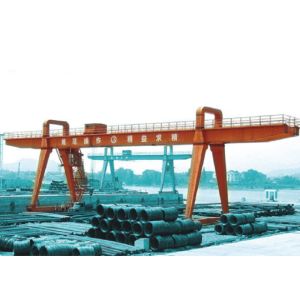 China Steel Inventory Yard L-Shape Gantry Crane MDG / 35t - 35m - 22m / on sale