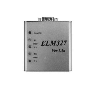 USB Metal V1.5 ELM327 OBD2 Diagnostic Interface Trouble Code Scanner