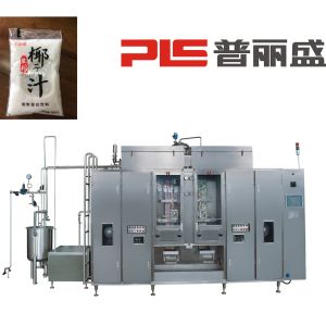 PLS Aseptic Pouch Filling Machine For Plant Protein Beverages / Liquid Dairy