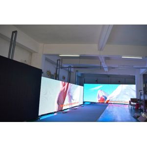 Iron Cabinet Waterproof Outdoor Led Video Display Board P6 With 1-2 Years