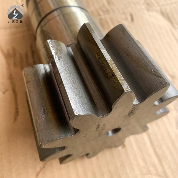 Machinery YC85 Excavator Swing Gearbox Rotary Shaft Pinion Gear 11 Teeth 19 Keys