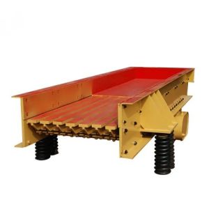 Industrial Electromechanical Vibrating Pan Feeder Mining Grizzly 37kw