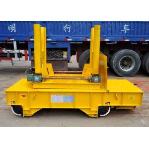 50 Tons Ladle Transfer Cart Steel Mill Material Electric Scale Custom Length