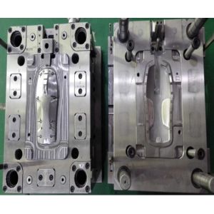 Tolerance 0.001mm Plastic Injection Moulds Scanner Front Overmold Mold