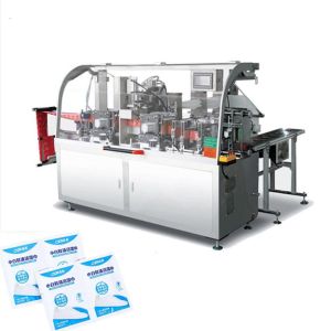 Medical Wet Wipes Folding Packing Machine Single Pack Low Operation, Ce Alcohol