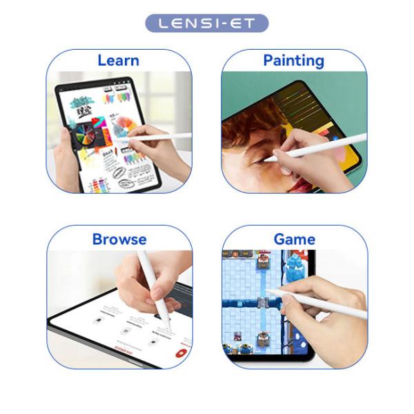 Magnetic Custom Smart Touch Palm Rejection Pencil For IPad