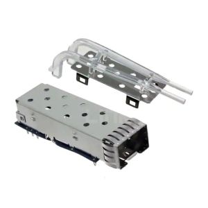 2274000-1 ZSFP+ 1X1 CAGE ASSEMBLY PRESSFIT WITH Lightpipe