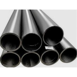 Cheap Beveled Ends Round Welded Steel Pipes with Black Painted Surface for Round Pipe Type in Heavy-Duty Applications for sale