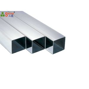 China ASTM / AISI 304 Cold Drawn Welded Tubes , Stainless Steel Square Tubing on sale