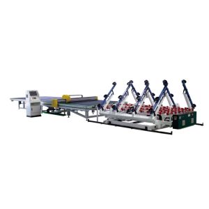 Intelligent High Speed ±0.20mm/M CNC Glass Cutting Machine