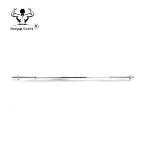 Home Gym 72" Standard Straight Weight Lifting Bar Long Life Span With Collars